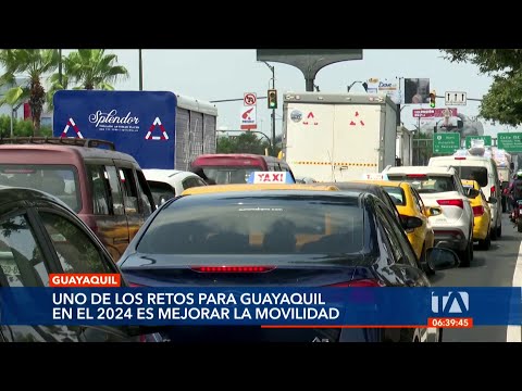 Uno de los retos que enfrenta Guayaquil es mejorar la movilidad