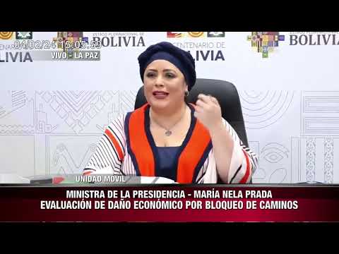 Unidad Móvil - Ministra de la Presidencia - María Nela Prada