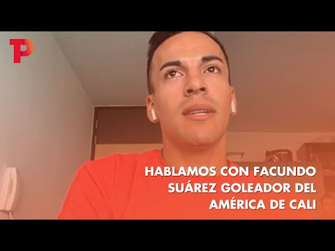 Hablamos con Facundo Suárez goleador Del América de Cali | 08.04.2023 | Telepacífico Noticias