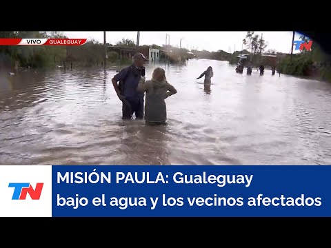 MISIÓN PAULA EN GUALEGUAY: Siguen las alertas por tormentas
