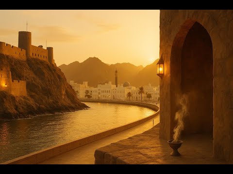Muscat Oud & Qanun Journey | Arabian Sea Night | 1 Hour Depression Recovery Music