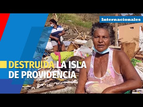 La Isla colombia continúa su recuperación tras destrucción total que dejó Iota