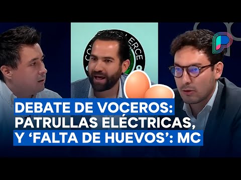 Patrullas eléctricas, 'falta de huevos' según MC y más en debate intenso por Hermosillo