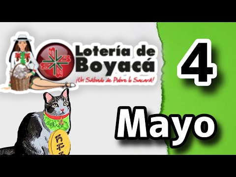 Resultado LOTERIA DE BOYACA Sabado 4 de Mayo de 2024
