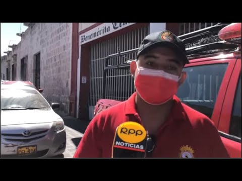 Arequipa: Bomberos piden ser vacunados contra la COVID-19