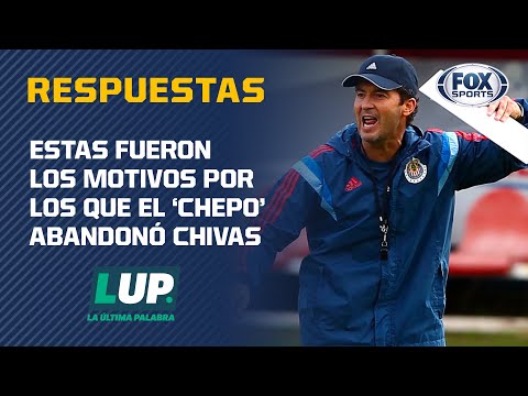 ¿Por qué salió 'Chepo' de Chivas, Santos y Selección Mexicana