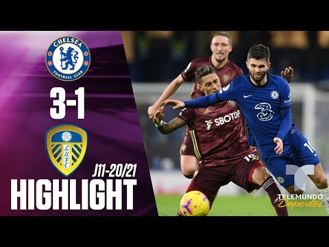 Highlights & Goals | Chelsea vs. Leeds United 3-1 | Telemundo Deportes