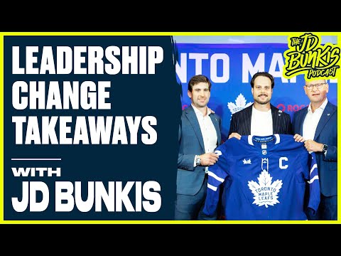 Things We Missed From the Leafs Leadership Change | JD Bunkis Podcast