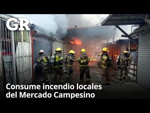 Consume incendio locales del Mercado Campesino | Monterrey
