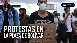 Choques entre Policía y manifestantes en la Plaza de Bolívar - El Espectador