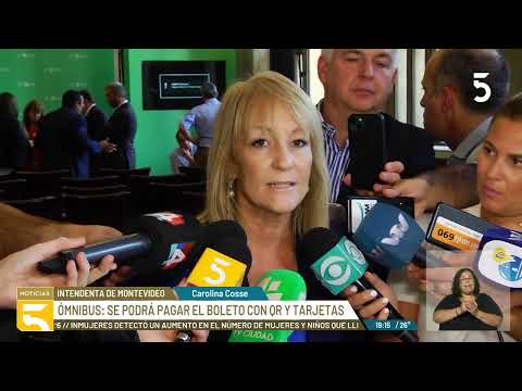 La Intendencia de Montevideo presentó nuevas máquinas expendedoras de boletos de ómnibus