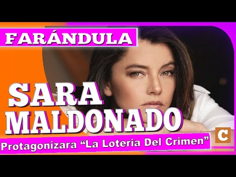 Sara Maldonado no descarta incursionar en la producción