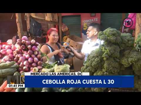 Aumenta precio de algunas verduras en mercado Las Américas, en Comayagüela