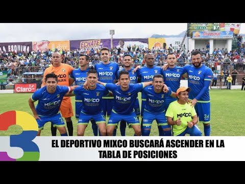 El Deportivo Mixco buscará ascender en la tabla de posiciones
