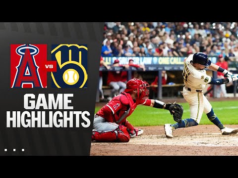 Angels vs. Brewers Game Highlights (9/18/25) | MLB Highlights