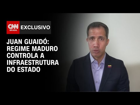 Juan Guaidó: Regime Maduro controla a infraestrutura do Estado | CNN ARENA