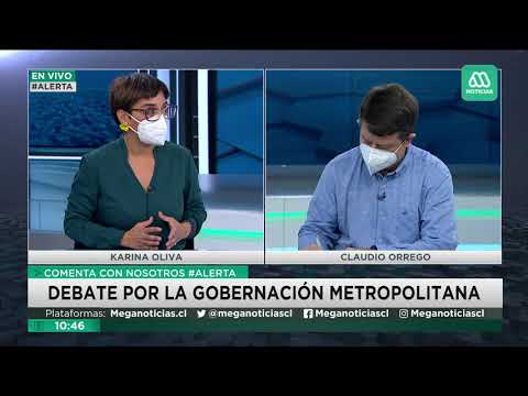 Oliva y Orrego debatieron por gobernación de la Región Metropolitana: Conoce sus propuestas
