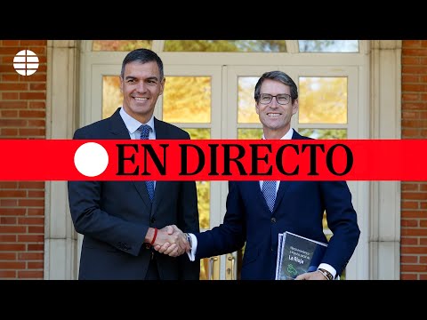 DIRECTO | El presidente de La Rioja comparece tras su encuentro con Pedro Sánchez en Moncloa