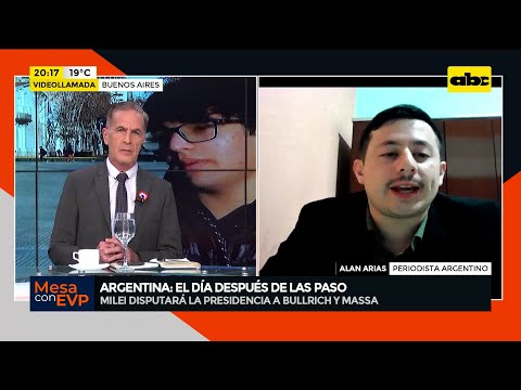 Argentina: Milei disputará la presidencia a Bullrich y Massa