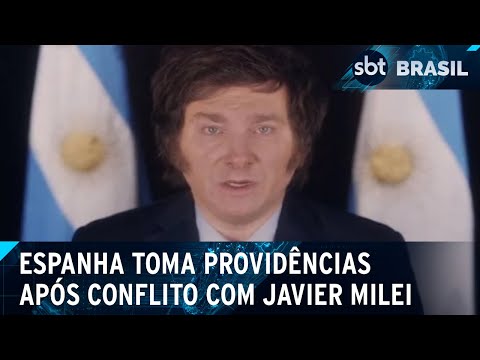 Espanha retira embaixadora em Buenos Aires após atrito com Milei | SBT Brasil (21/05/24)