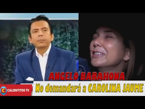 CAROLINA JAUME le da PENA a Angelo Barahona   Escuchen lo que dijo de ella