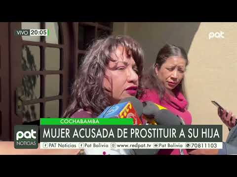 Caso prostitución: Mujer acusada de prostituir a su propia hija