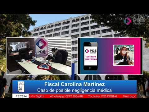 Entrevista- Fiscal Carolina Martínez - Caso de posible negligencia médica