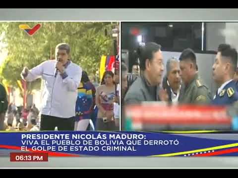 Nicolás Maduro en Quíbor, estado Lara, 26 de junio de 2024