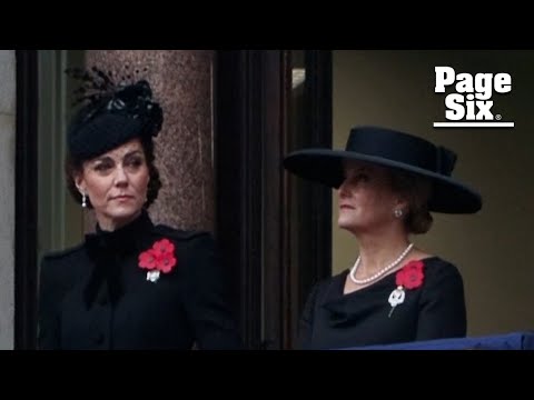 Kate Middleton attends Remembrance Sunday with Prince William and King Charles after cancer battle