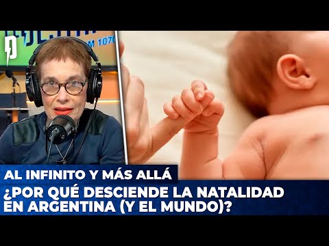¿Por qué desciende la natalidad en Argentina (y el mundo)? | AL INFINITO Y MÁS ALLÁ con Nora Bär