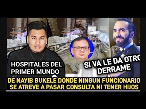 DESAPARECE EL DINERO DE HOSPITALES  NO LE ALCANZA EL DINERO A NAYIB  SE DISPARA LA LUZ!