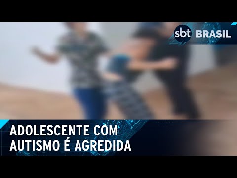 Adolescente com autismo é agredida por colegas em escola no interior de SP | SBT Brasil (26/03/24)