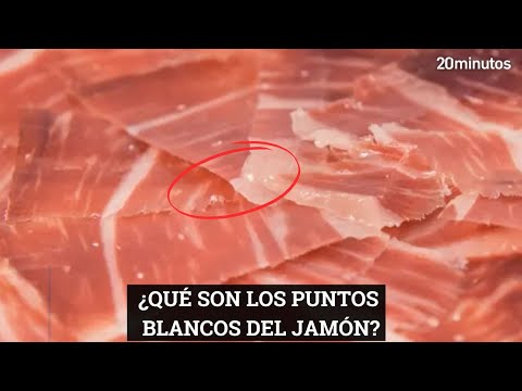 Qué son los PUNTOS BLANCOS del JAMÓN SERRANO