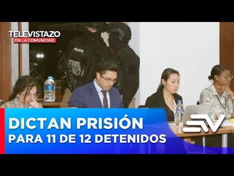 Fiscal solicitó prisión para 11 de los 12 detenidos en #casopurga | Televistazo en la Comunidad