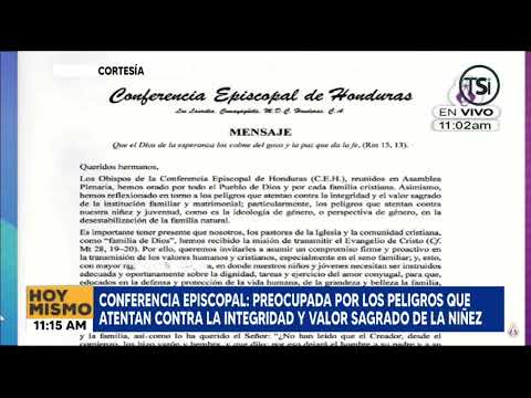 El llamado de la Conferencia Episcopal exhortamos a todos a luchar por Honduras