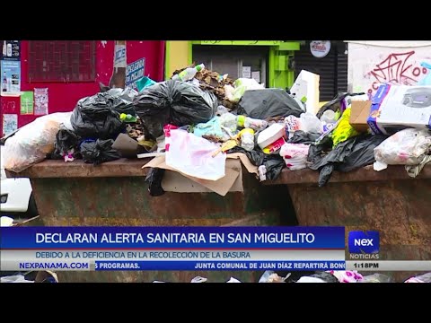 Declaran alerta sanitaria en San Miguelito debido recoleccio?n de la basura