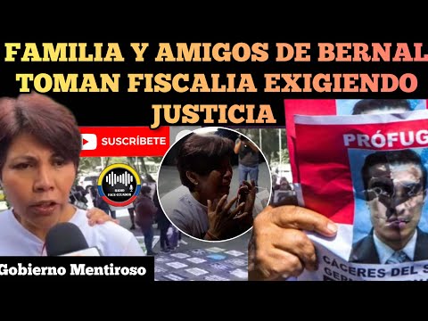 FAMILIA Y AMIGOS DE MARÍA BELEN BERNAL EN PLANTÓN SE TOMAN FISCALIA EXIGIENDO JUSTICIA NOTICIAS RFE