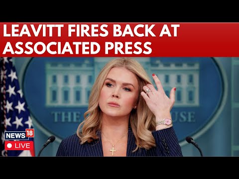 LIVE | Trump's Pick Karoline Leavitt Responds To Lawsuit Against Her By Associated Press | N18G