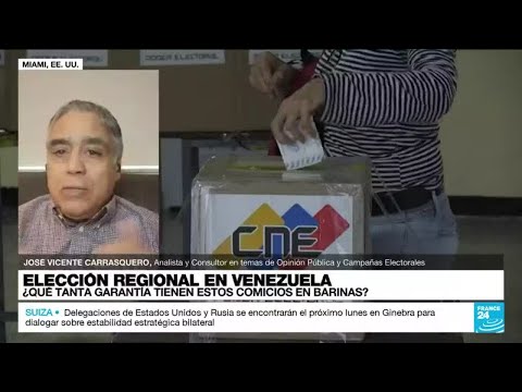 Vicente Carrasquero: Las elecciones de Barinas no tienen observadores sino acompañantes