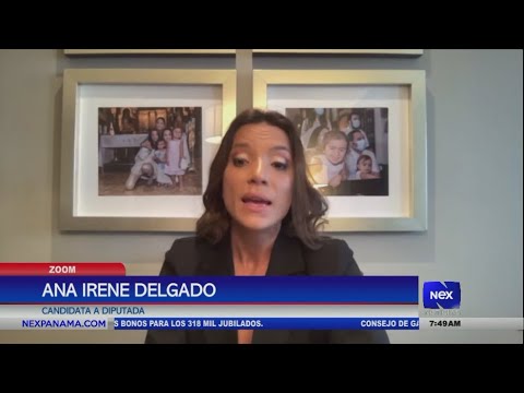 Ana Irene Delgado se refiere a la reunio?n en la OEA sobre la campan?a para inhabilitar a Mulino