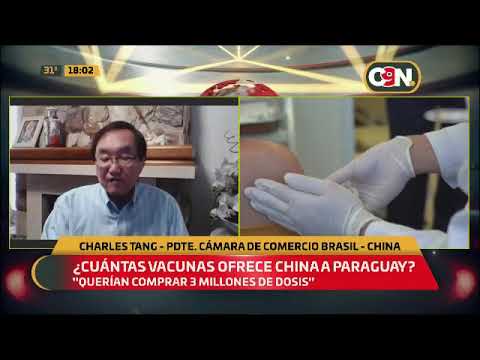 ¿Cuántas vacunas ofrece China a Paraguay
