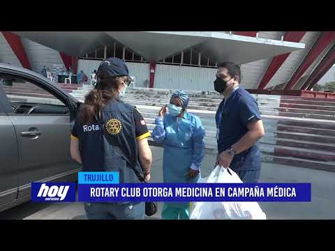 Rotary Club otorga medicina campaña médica