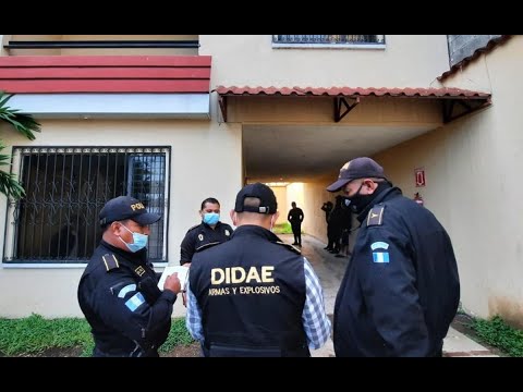 Desarrollan seis allanamientos en Ciudad de Guatemala