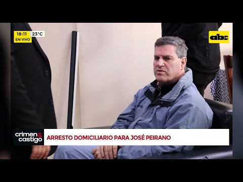 Jueces penales de garantías admiten pedido de arresto domiciliario para José Peirano