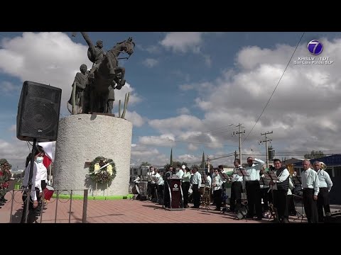 Soledad conmemoró el 143 Aniversario del Natalicio de Emiliano Zapata.