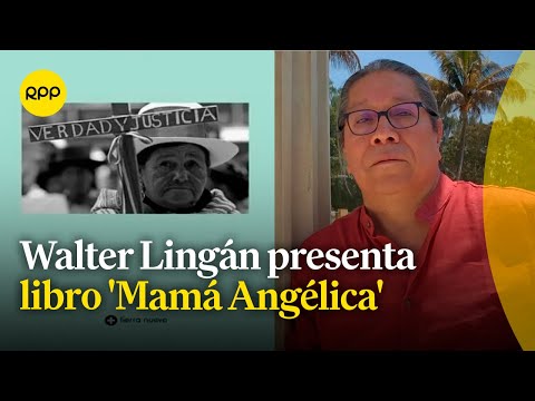 Walter Lingán anunció la presentación de su nuevo libro 'Mamá Angelica'