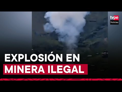 Quince personas heridas tras explosión en minera ilegal en Cusco