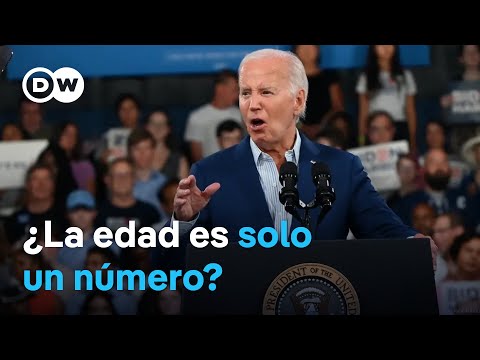 Biden retoma la campaña electoral y bromea sobre su edad