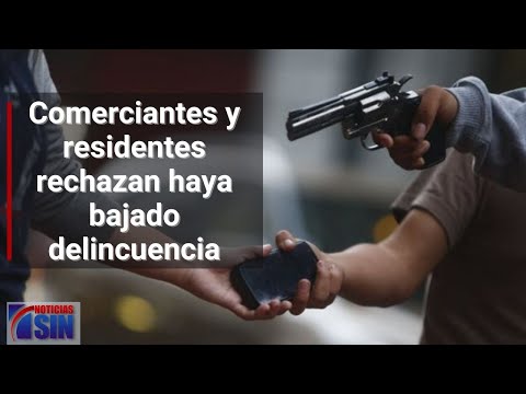 Santiago: comerciantes y residentes rechazan haya bajado delincuencia