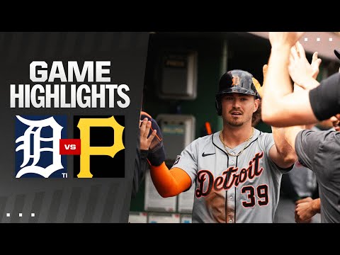 Tigers vs. Pirates Game Highlights (4/9/24) | MLB Highlights